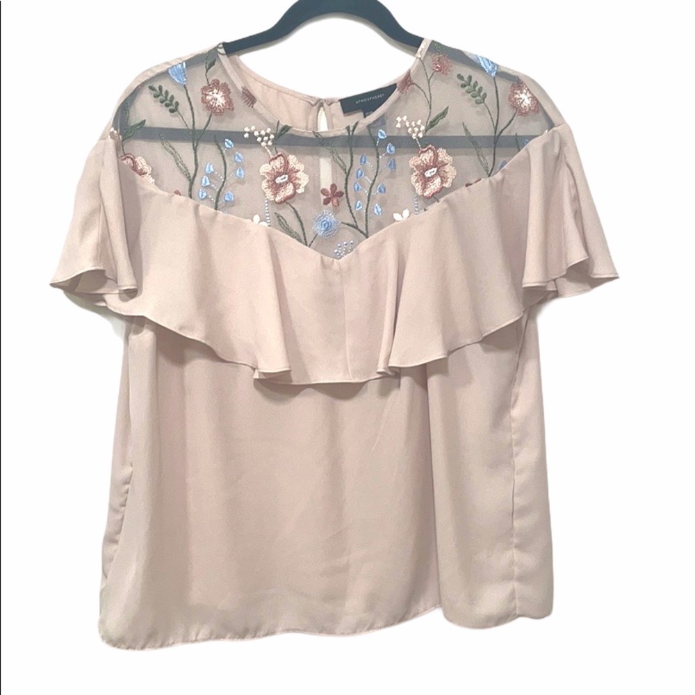 Atmosphere Embroidered Top